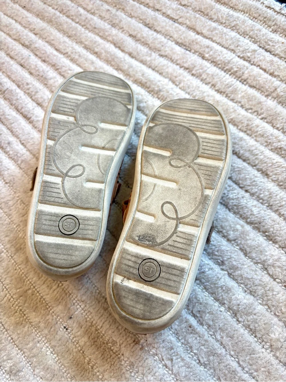 Stride Rite Poppy Leather Mary Jane little girl 13.5